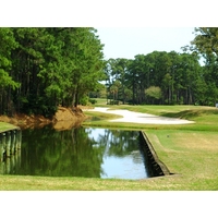 Don't let the water intimidate you on your tee shot on the par-4 10th. The shot is one of the most difficult on the Players Stadium Course at TPC Sawgrass.