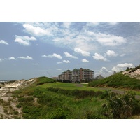 The difficult par-4 16th is the last ocean view hole on the Ocean Links Course at Amelia Island Plantation.